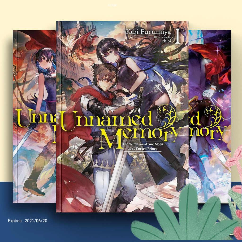 Unnamed Memory, Vol. 1-6 ( Light Novel ) by Kuji Furumiya
