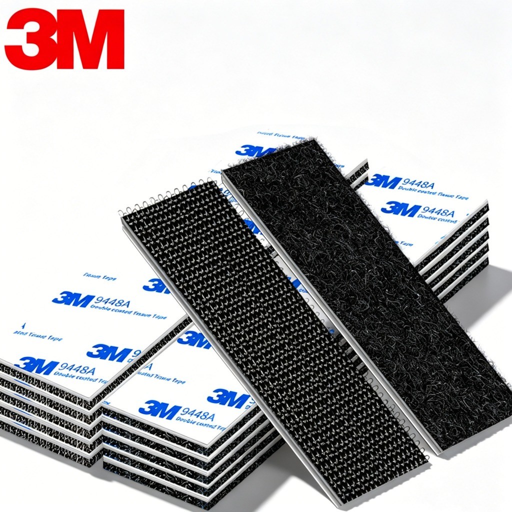 Perekat Velcro 10cm Tape Lakban Double Tape Hook and Loop Adhesive merk 3M Perekat Double Tape