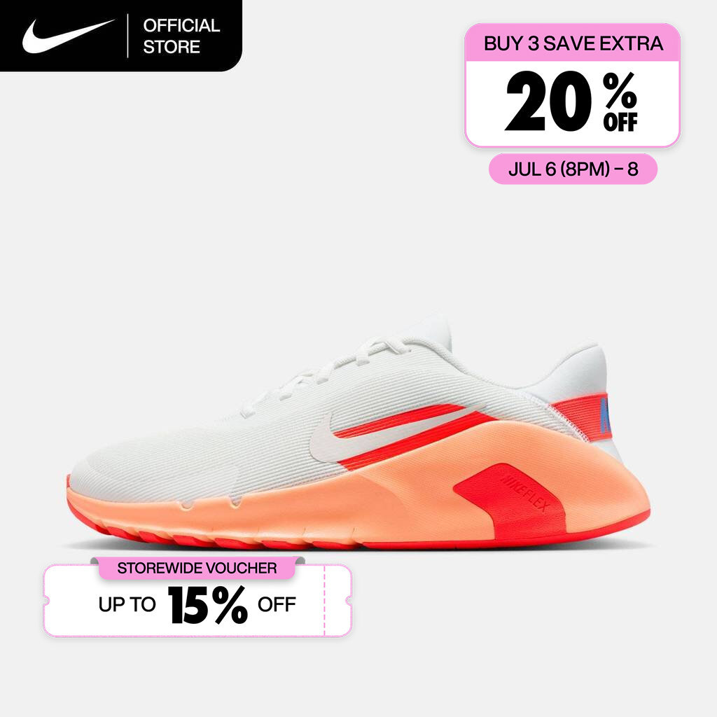 Nike Men's Flex Train Workout Shoes - Summit White [HV9972-103]