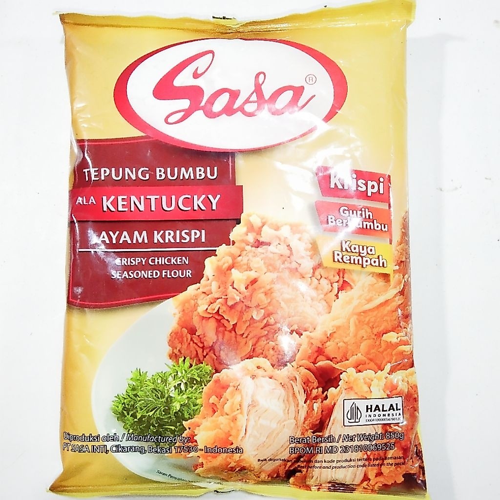 Sasa Tepung Bumbu Kentucky Ayam Crispy 850gr
