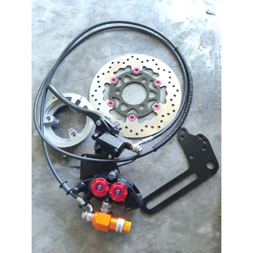 kit set disk brake bldc motor listrik, kit set cakram pengereman     Berkualitas
