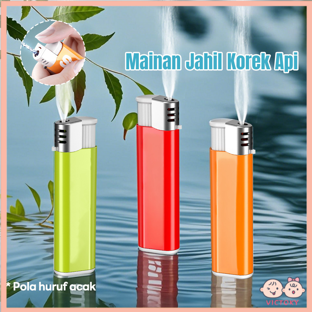 Victoky  Mainan Air Prank Korek Water Toys Lighter Prank Korek Api Air Prank