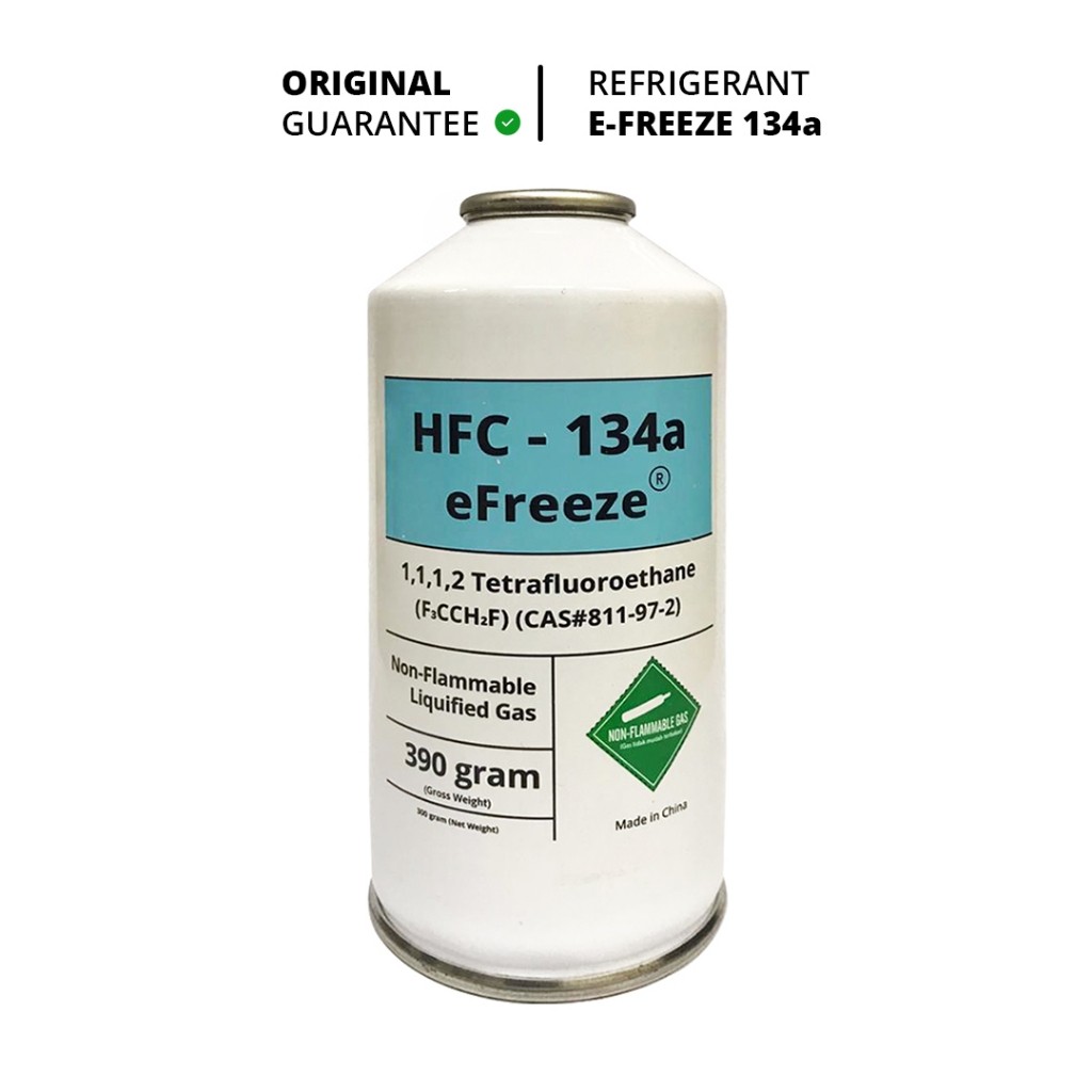 Freon EFREEZE REFRIGERANT R134a KALENG - R134a Refrigerant R134a KALENG 390G - Dupont  Freon R134a -