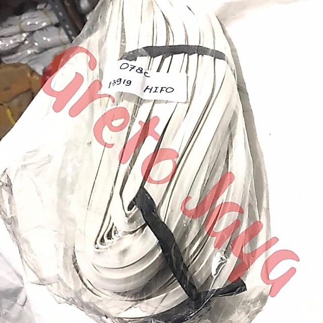 ( 078 C ) Karet Kaca Type 078c Kecil Putih Aluminium Lis Sekoneng Alumunium Alminium