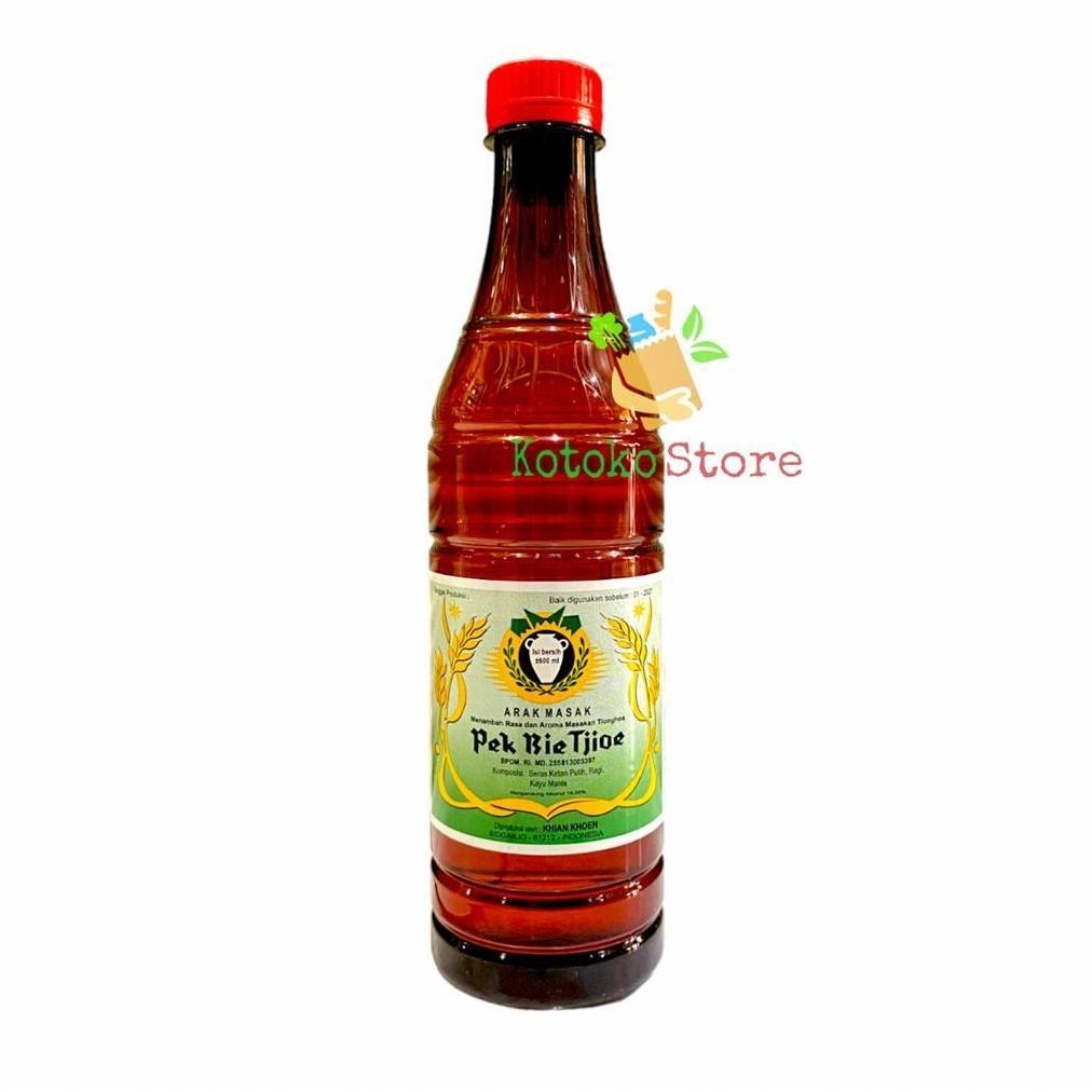 ARAK MASAK PEK BIE TJIOE / ARAK MASAK PUTIH PEK BIE TJIOE 600ML