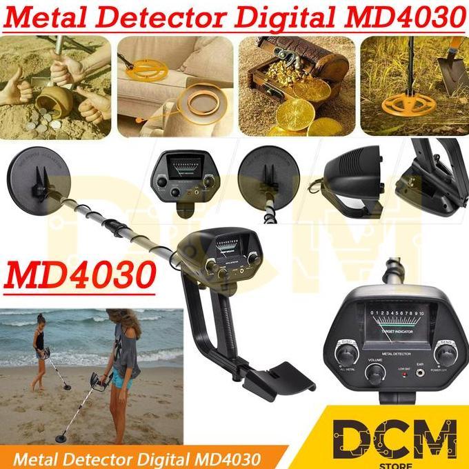 Md4030 Gold Metal Detector Emas Logam King Detektor Md-4030