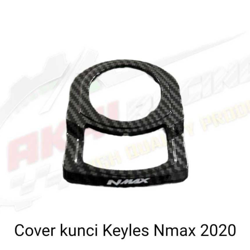 Cover Kunci kontak Karbon Nmax New, Nmax Turbo/Neo Cover Tutup Kunci Kontak Nmax New Karbon