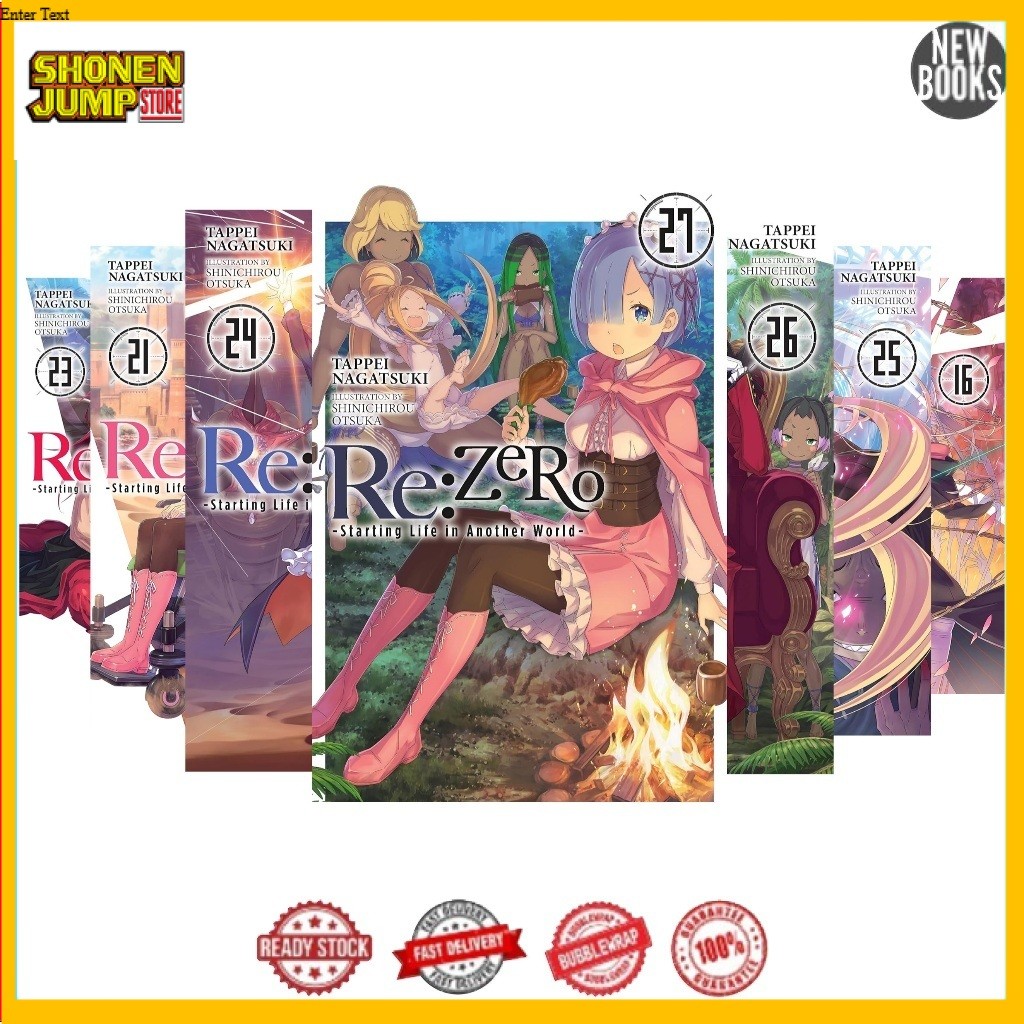 Re:ZERO Starting Life in Another World, LIGHT NOVEL (28 book)