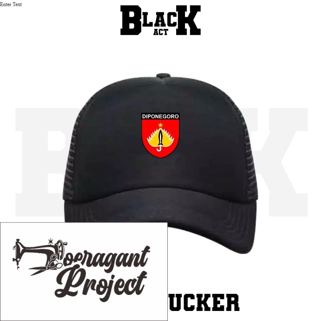 TOPI TRUCKER KODAM DIPONEGORO