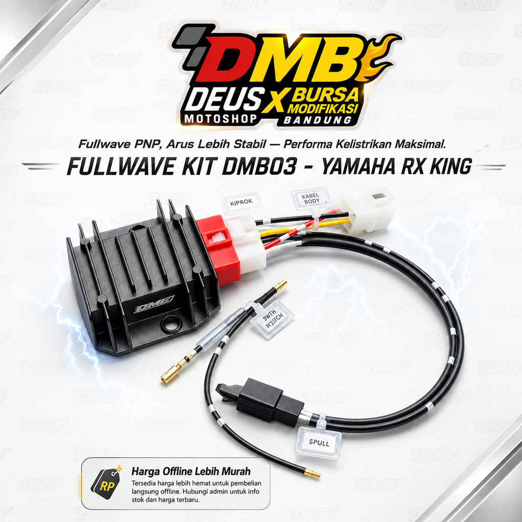 Kabel Full Wave DMB Yamaha RX King PNP Kiprok NMAX Tiger DMB02 DMB03 YGP