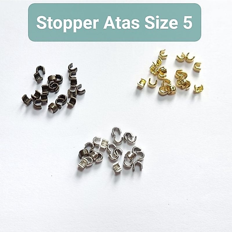 YKK stopper LENGKUNG No 5