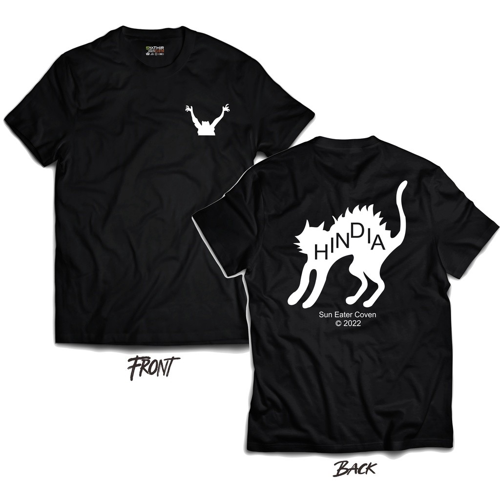 T-shirt Merchandise Band Hindia | Sun Eater Coven Bootleg
