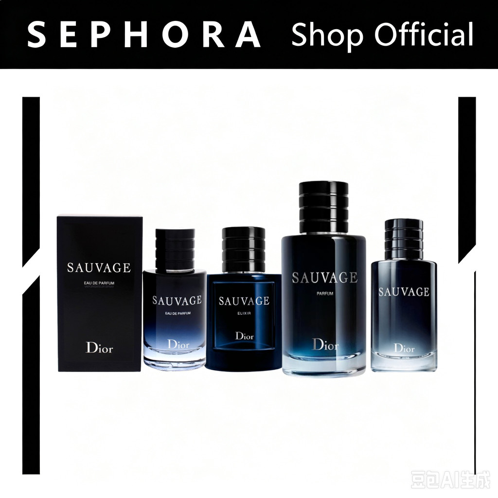 DIOR SAUVAGE EDP 100ML/DIOR SAUVAGE EDT 100ML/DIOR SAUVAGE PARFUM 100ML/DIOR SAUVAGE ELIXIR 60ML