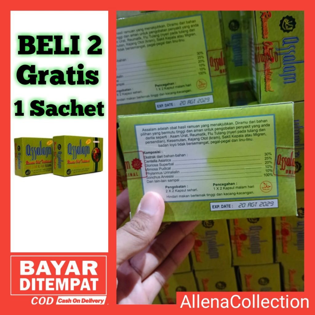 Order Here Jamu Assalam Asam Urat
