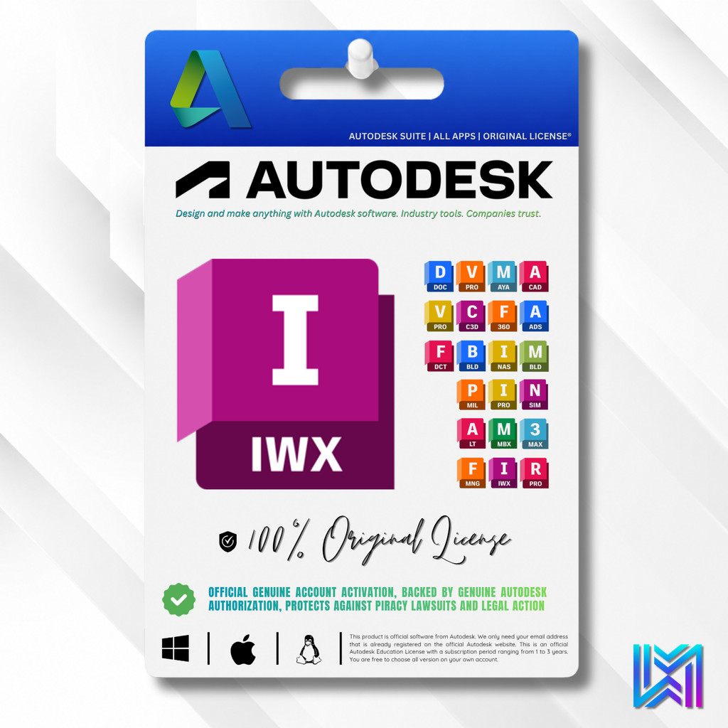 Autodesk InfraWorks Lisensi Resmi 100% Original 1-3 Tahun For Windows & MacOS (Bukan Bajakan)