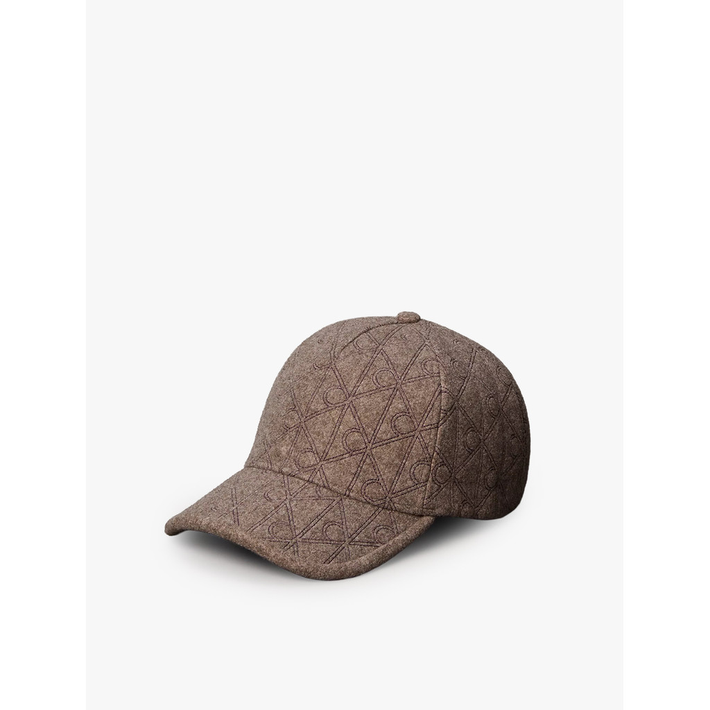 Calvin Klein - Aop Embroidered Wool Felt Cap