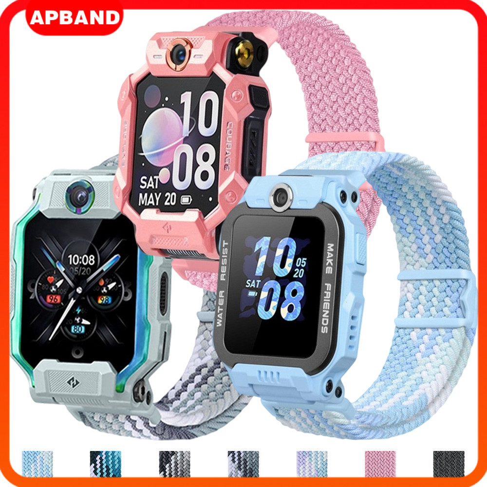 Sport Braided Nylon Elastic Strap for Smartwatch Imoo Z12/Z11/Z10/Z9/Z8/Z7/Z6pro/Z1 Band Adjustable 