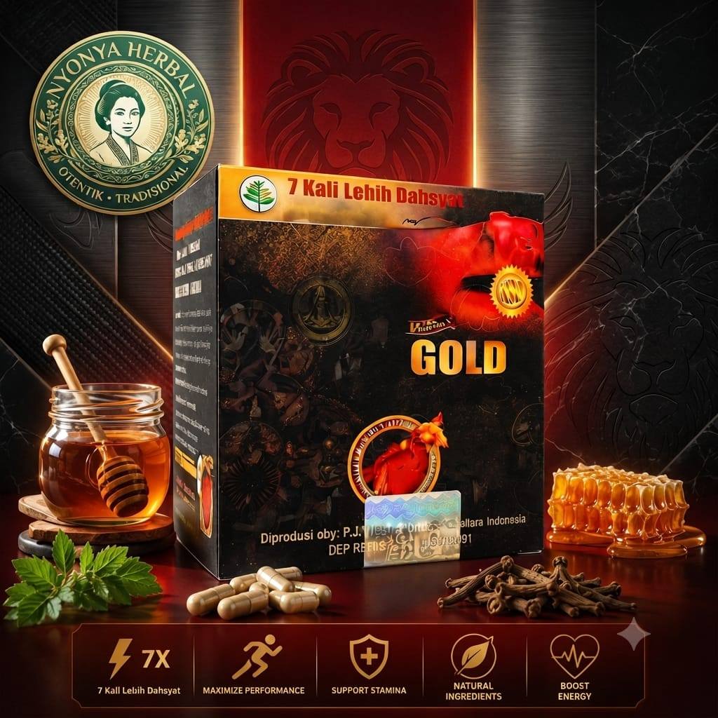 UM ORIGINAL [GOLD] Madu Serbuk Kapsul Urat Original Asli Alami 100%