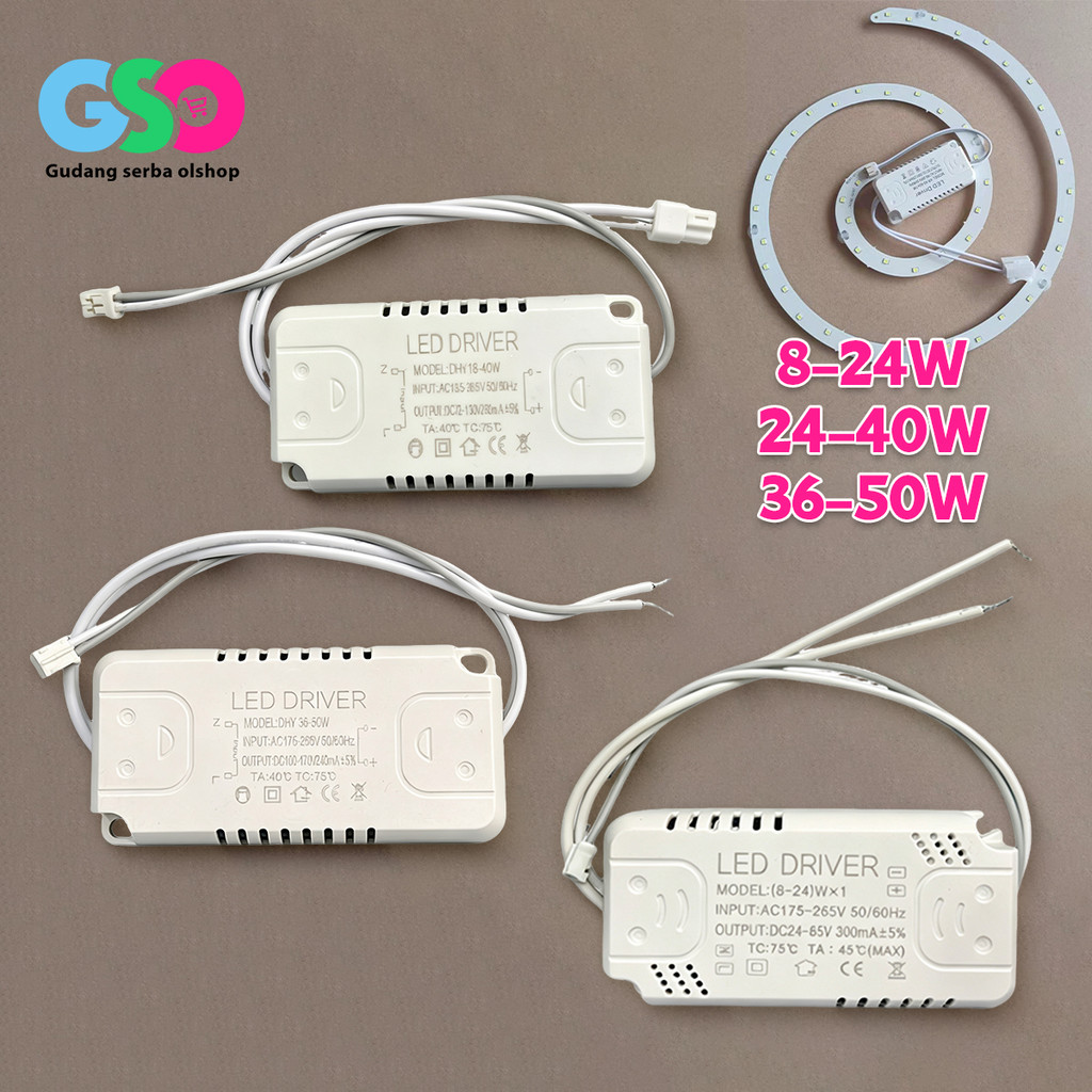 LED DRIVER CONTROL 3 CAHAYA ic led /Trafo LED 3 Cahaya 8-24 18-40 36-50Watt