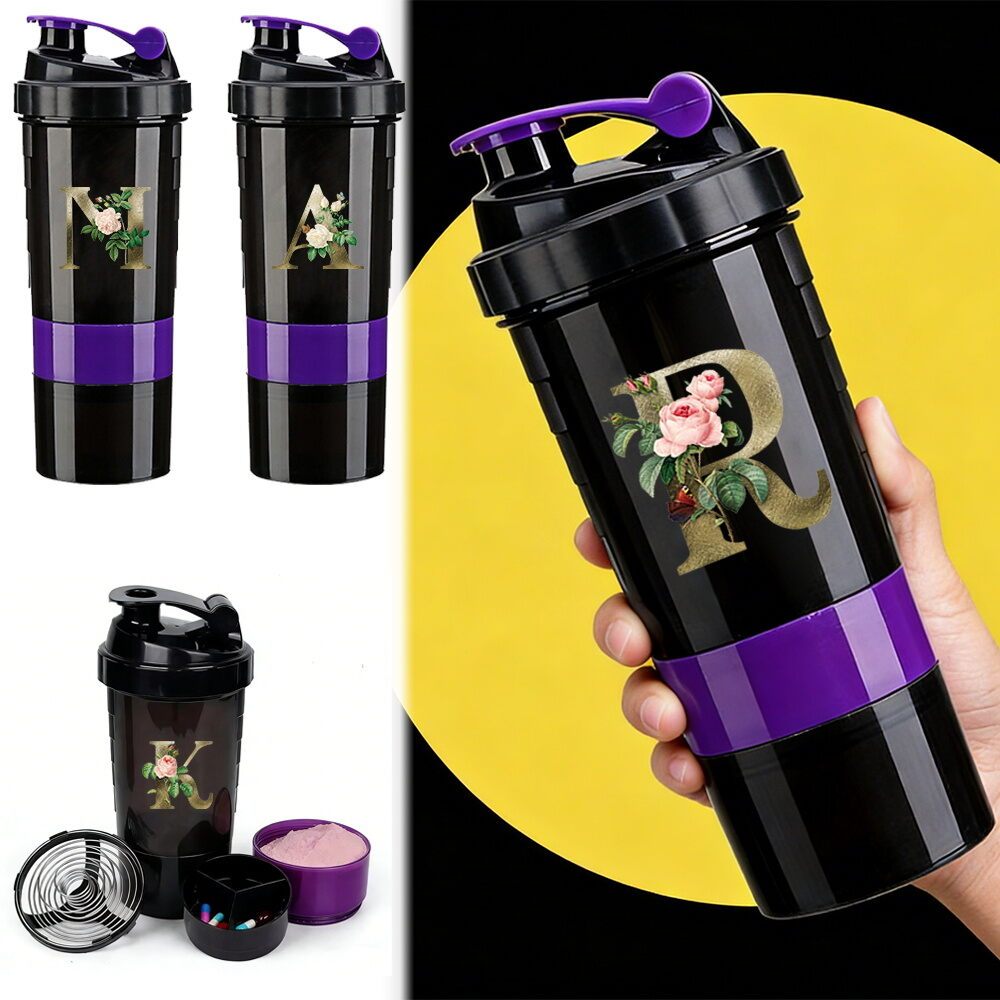 BOTOL MINUM SHAKER SPORT POLOS 500ml | Shaker Botol Minum Flip Souvenir Ultah Botol Gym