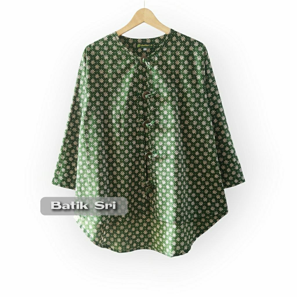 Best Seller_ Cheongsam Baju Batik Wanita Katun Nyaman M-4XL Terlaris