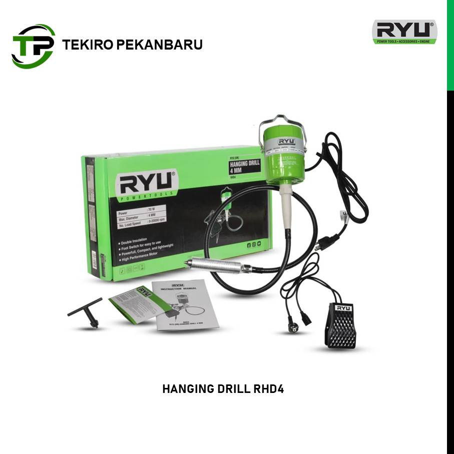 BOR GANTUNG RYU / RYU HANGING DRILL 4 mm RHD 4 / BOR GANTUNG DIE GRINDER TUNER KIT MOTOR