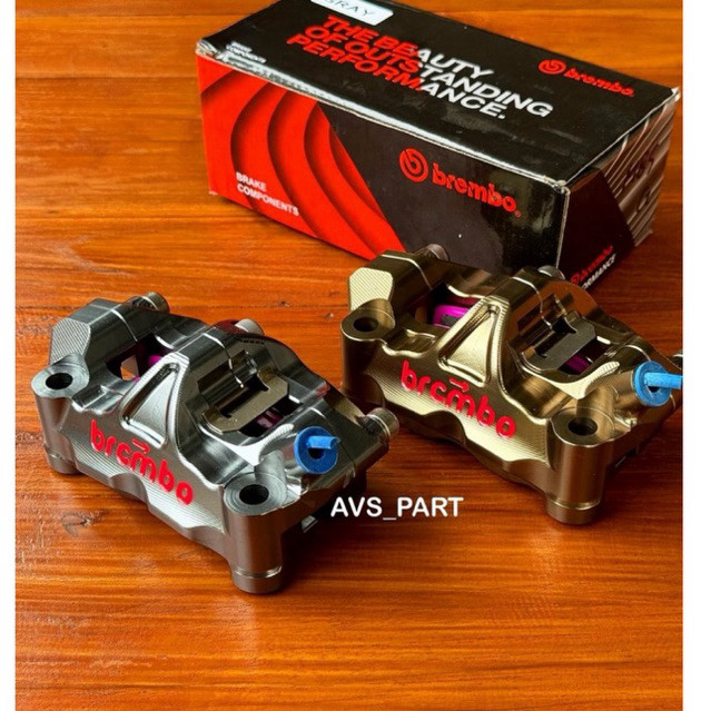 KALIPER BREMBO GP4RX FULL CNC 4P KALIPER CALIPER BREMBO GP4RX 4PISTON