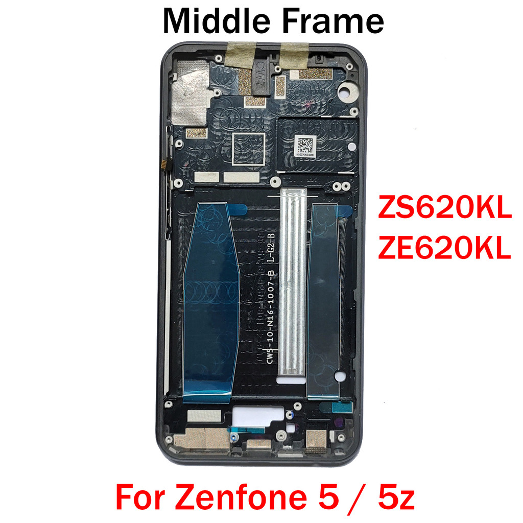 Middle Frame For Asus Zenfone 5 5z ZS620KL ZE620KL LCD Front Frame Housing Bezel Repair Parts
