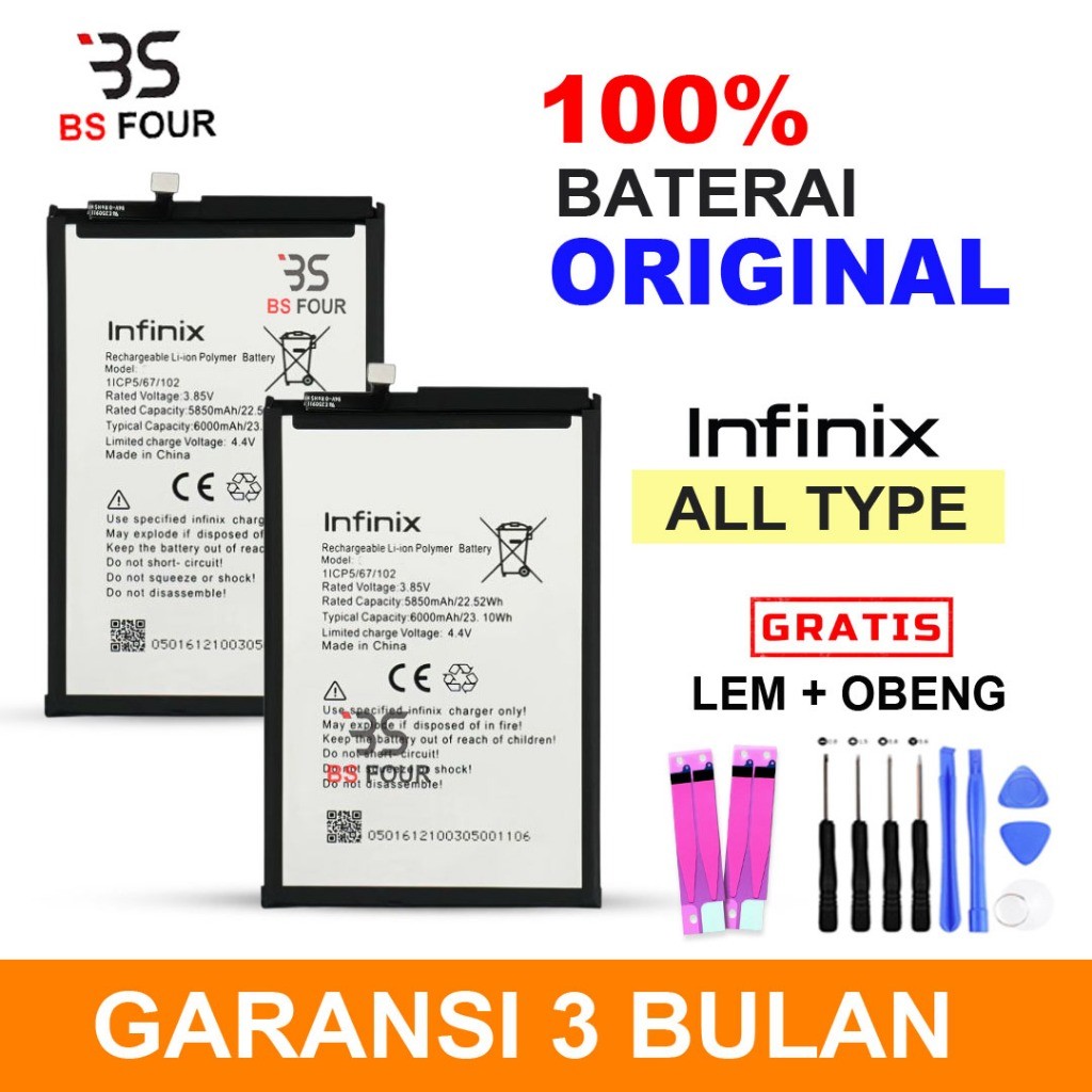 BATERAI BATRE INFINIX HOT 10S 10 PLAY 9 PLAY 12 PLAY NOTE 8 NOTE 7 HOT 9 HOT 11 11 PLAY HOT 30 HOT 1