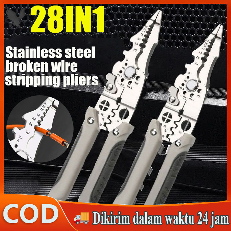 Tang pengupas kabel Tang alat serbaguna pengupas kabel Tang alat perbaikan kabel Tang pengupas kabel