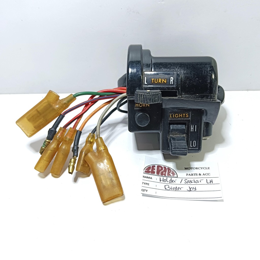 Saklar Joy Kiri Holder lampu klakson Binter Joy Limited Item Barang Langka Spare Part Motor Klasik