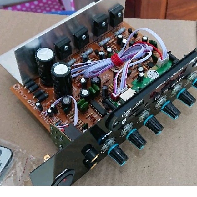 kit speaker aktif stereo echo subwoofer