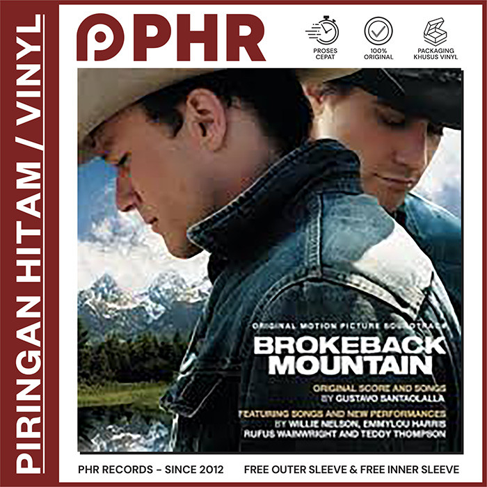 Vinyl BROKEBACK MOUNTAIN - Various (Original Motion Picture Soundtrack - 20th Anniv) [Piringan Hitam