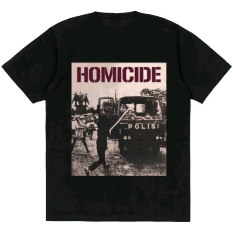 T-shirt Band Homicide Terra Side