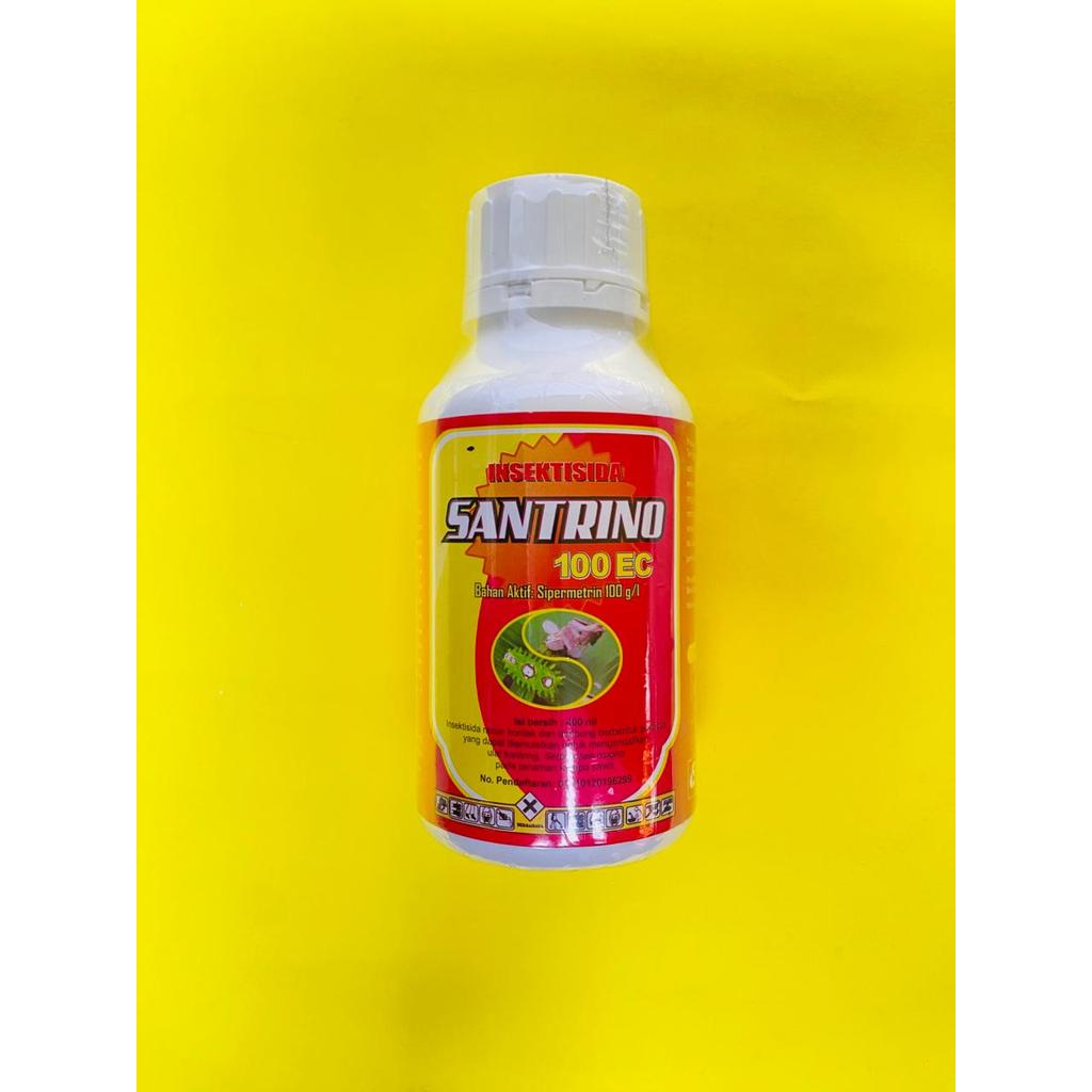 Insektisida kontak pengendali ulat kantong SANTRINO 100EC isi 400ml dari SANTANI AGRO