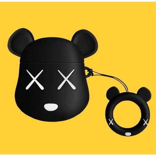 JUAL>> Case Robot T60 Airbuds Silikon Casing TWS Earphone Kartun Lucu Soft Case 3D Av-20