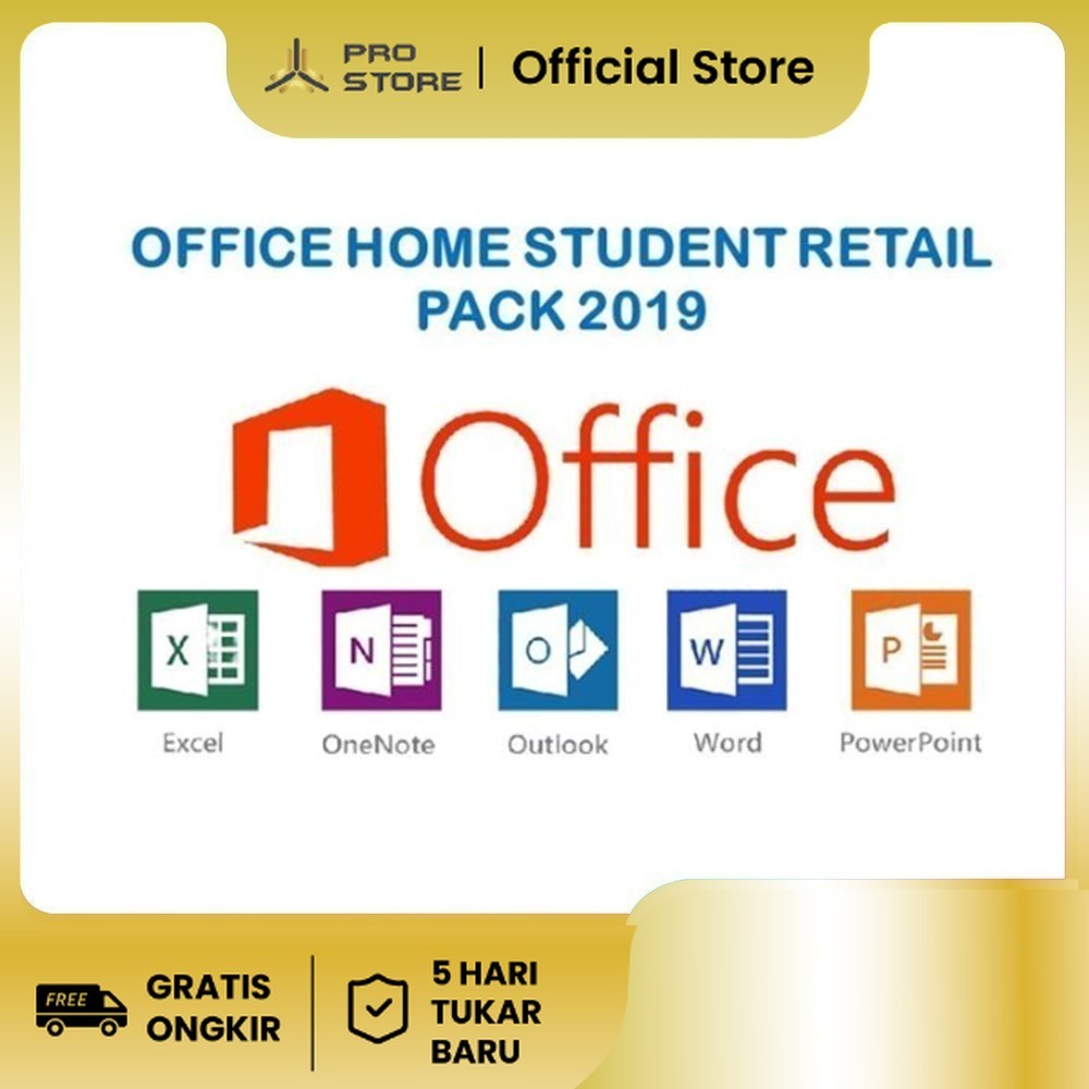 MICROSOFT OFFICE OHS 2019/2021 LISENSI 100 % ORIGINAL PERMANENT PACK