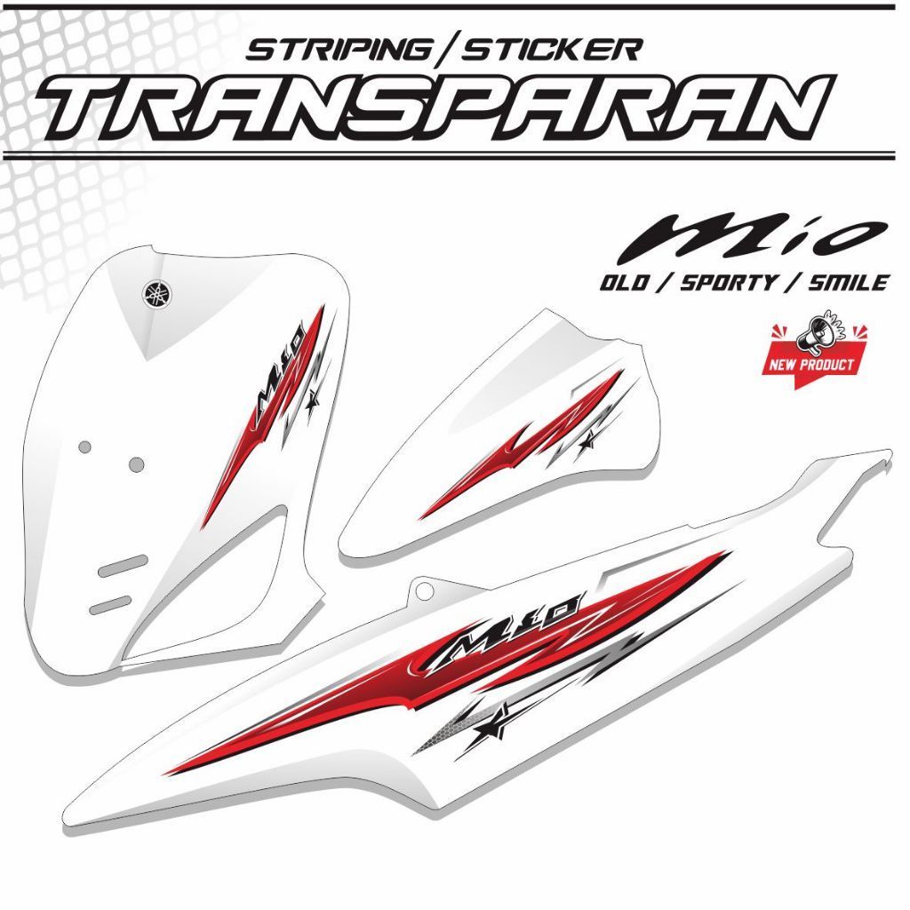 VARIASI MOTOR / STRIPING VARIASI TRANSFARAN MIO SMILE MIO SPORTY VARIASI / STRIPING MOTOR