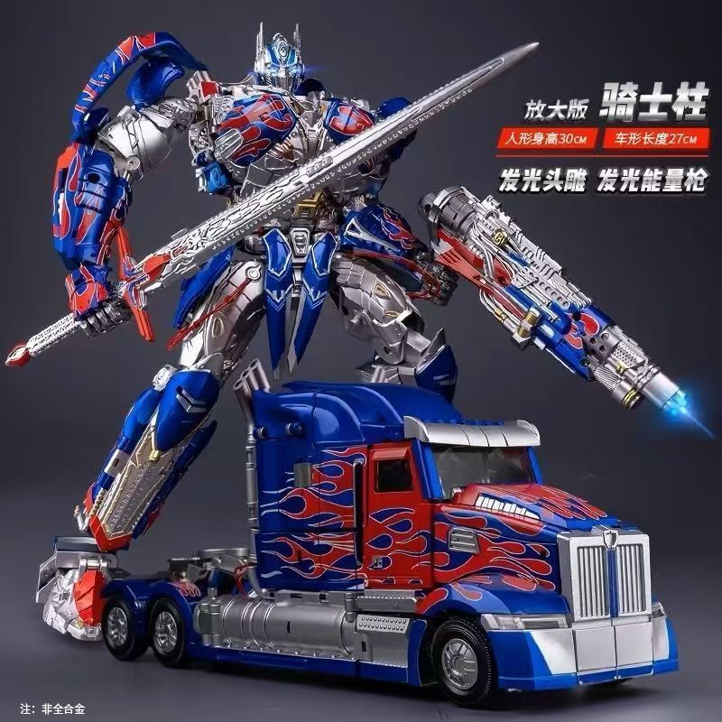 Deformation Action Figure Robot BMB BS03 The Last Knight Optimus Commander Transformation Toys OP Co