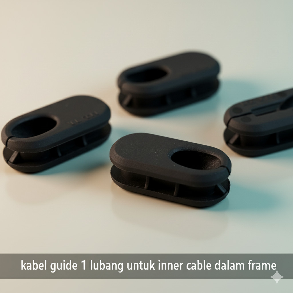 Inner Cable guide karet internal kabel frame satu jalur lubang internal kabel brake shifter rubber i