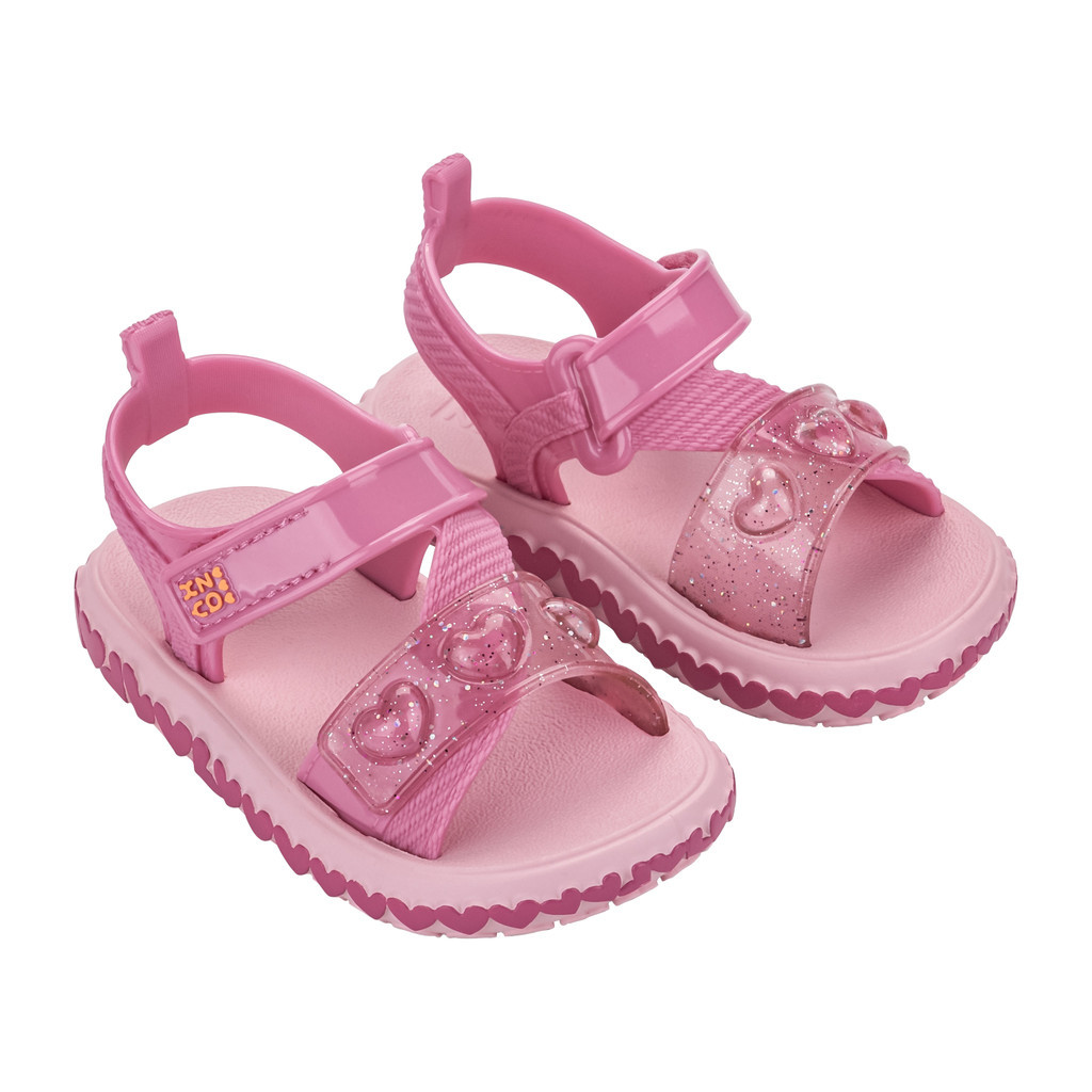 Sepatu Sandal Anak Perempuan Zaxy Nina Fashionista Sand Baby Dark Pink/Glitter