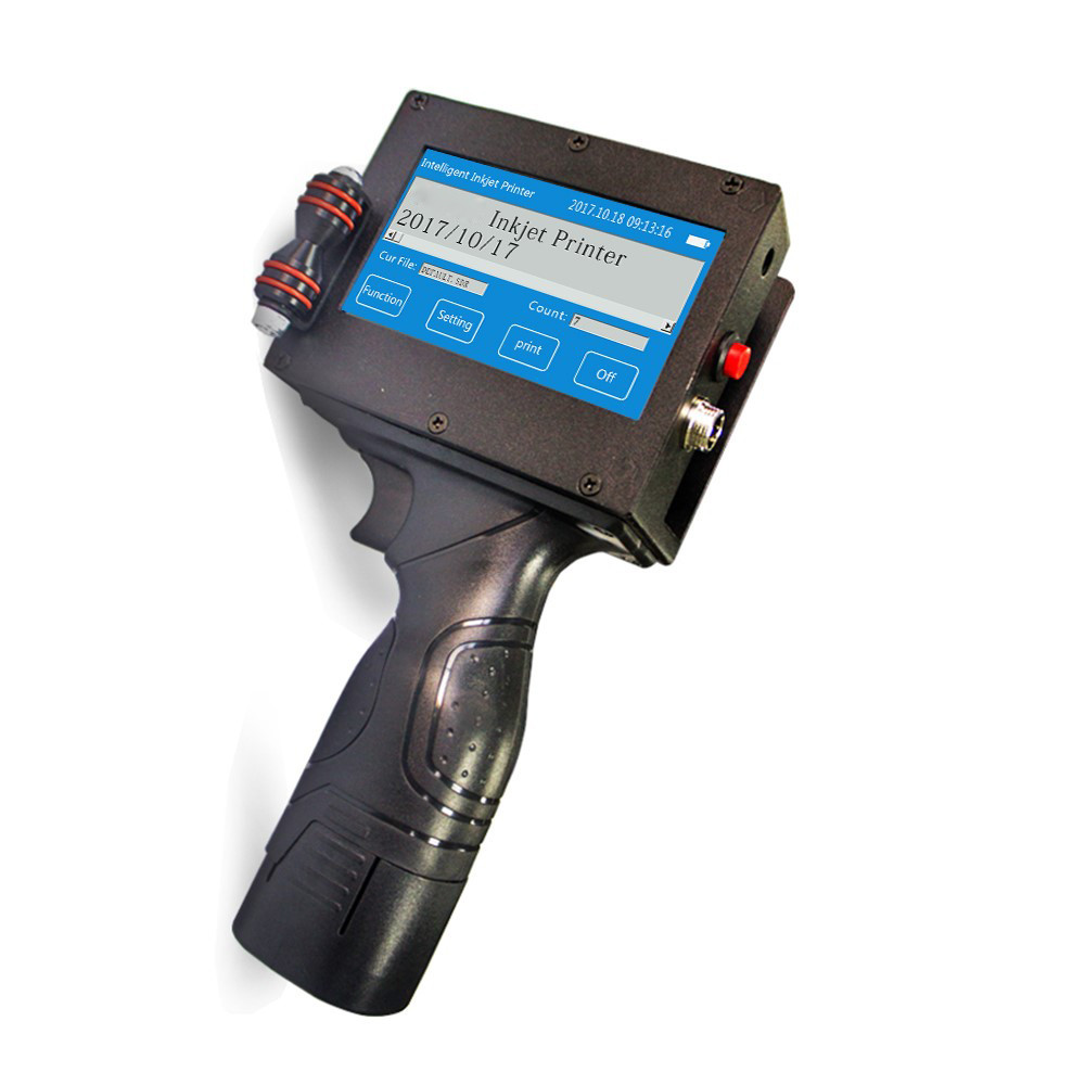 Continuous Barcode QR Code Character Trade Mark  Printing Machine Printer