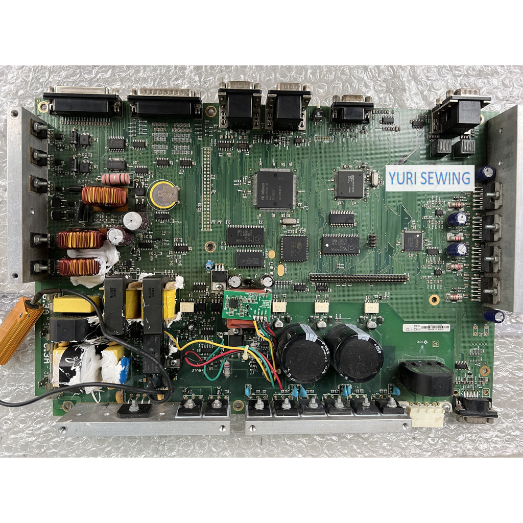 Used second-hand tested ZOJE ZJ1900 control box electronic board PCB button original industrial sewi