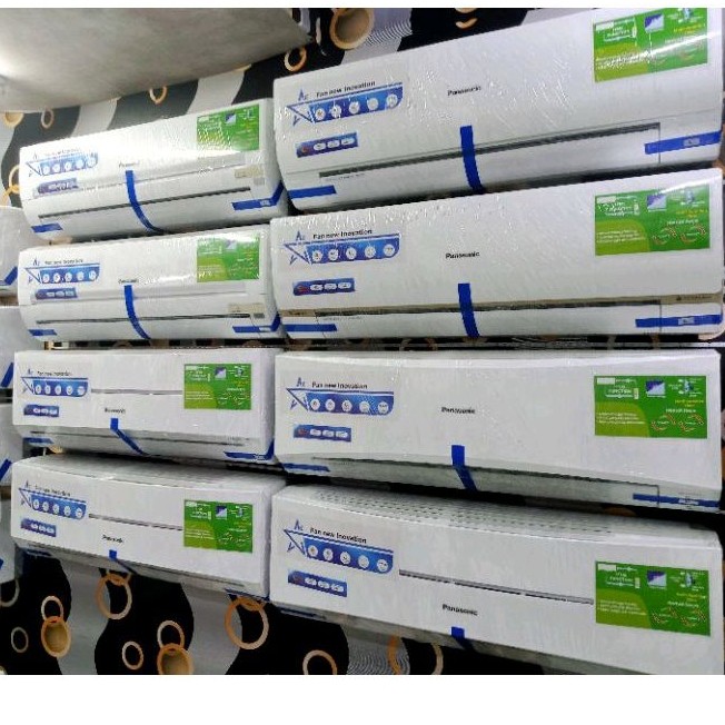 Kipas Angin Model Ac 3pk ORIGINAL bisa riqwes mrek (remot breket dan gell) foto real AUX SHARP PANAS