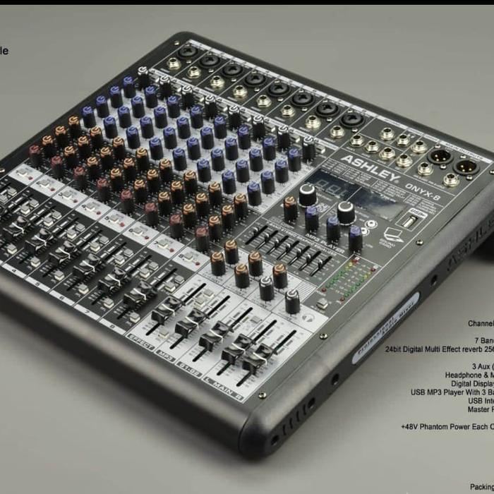 Mixer Ashley 8 Channel Onyx-8 Original
