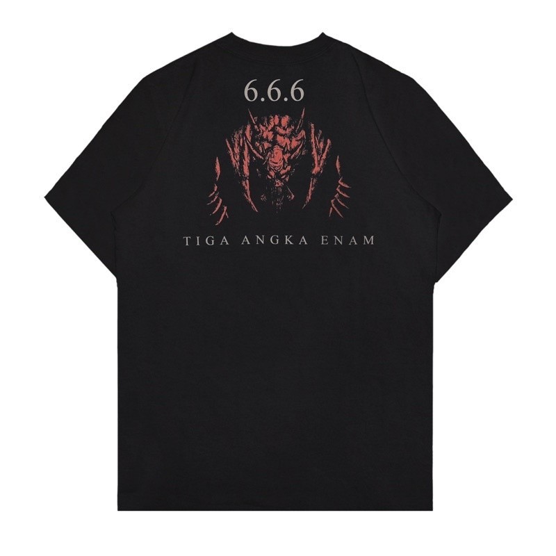 XtremeMerch Forgotten "666" Oversized Kaos 100% Original Tshirt