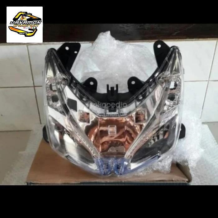 Reflektor lampu depan motor honda vario 110 fi led