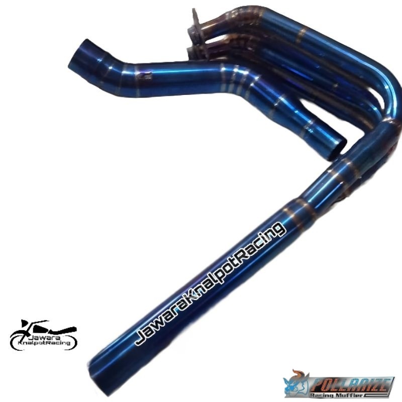 header 2 look 4 silinder bluemoon r25 mt25 ninja 250 cbr250rr