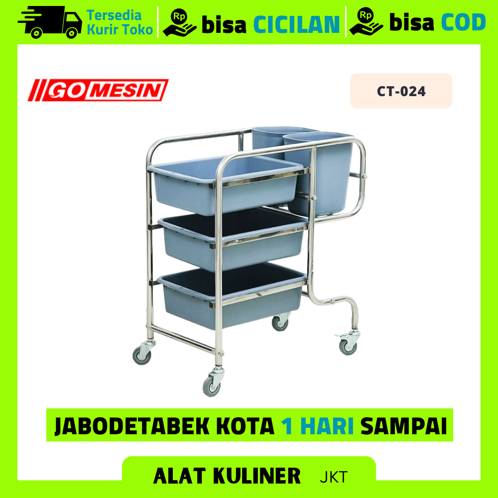 Troli Gomesin CT-024 Trolley Piring Kotor