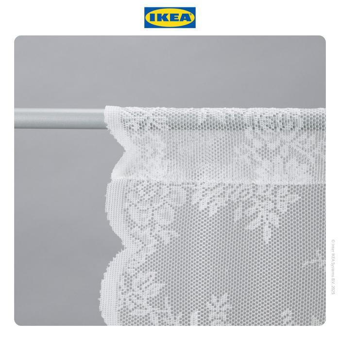 Cleon- Ikea Alvine Vitrase Putih Pudar 145X250Cm